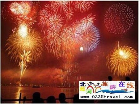 北戴河煙花篝火晚會(huì)