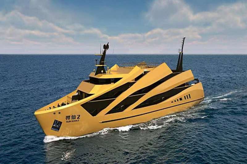 秦皇島北戴河浪淘沙長城號公主號尋仙號求仙號游船